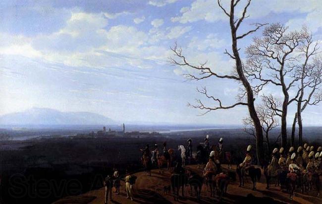 Wilhelm von Kobell The Siege of Cosel France oil painting art